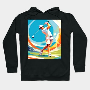 Golf Abstractc, Sports Hoodie